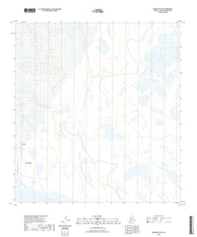 United States Geological Survey Kwiguk D-5 SW, AK (2020, 25000-Scale) digital map