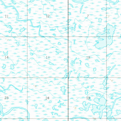 United States Geological Survey Kwiguk D-6, AK (1952, 63360-Scale) digital map