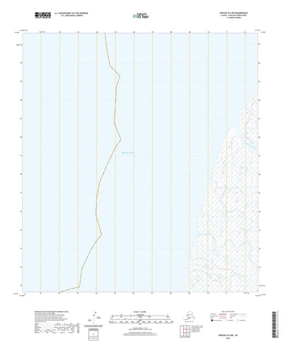 United States Geological Survey Kwiguk D-6 NW, AK (2020, 25000-Scale) digital map
