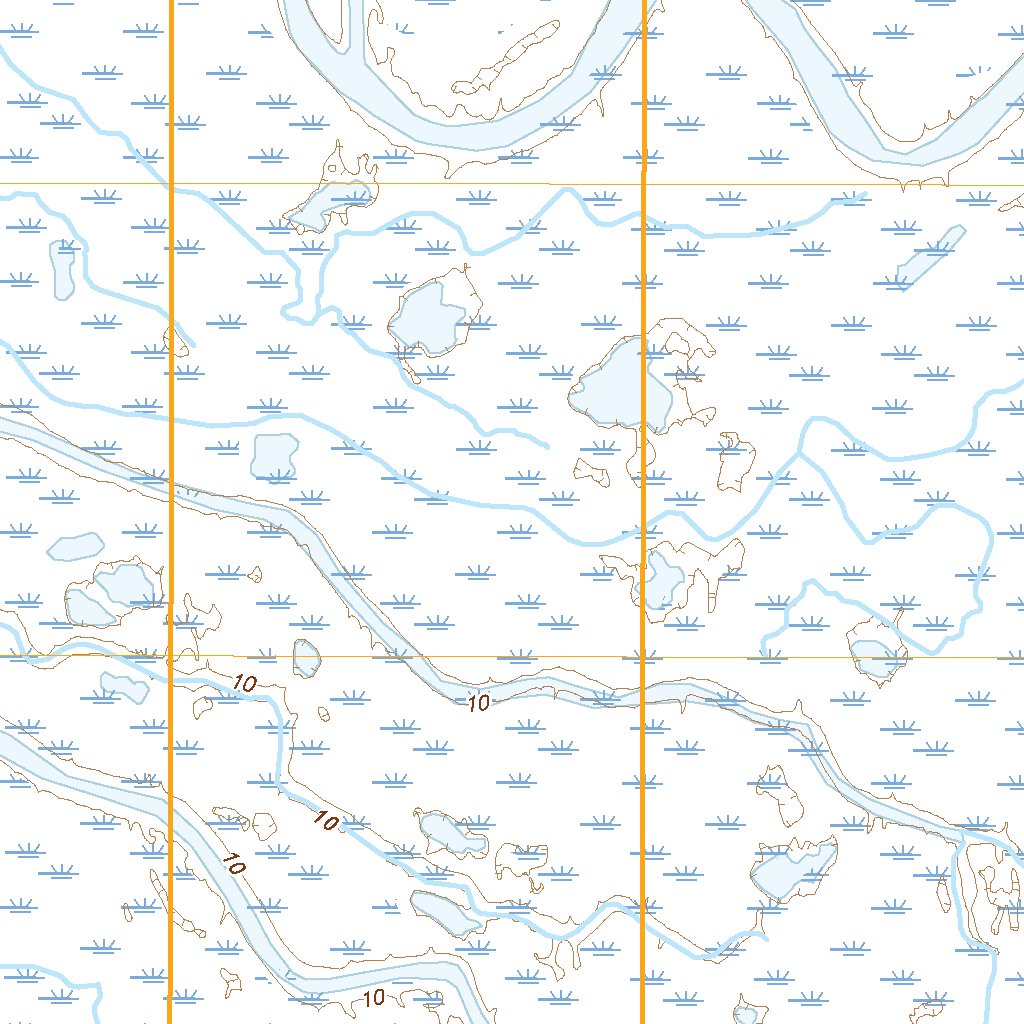 Nw Map Scale Kwiguk D-6 NW, AK (2020, 25000-Scale) Map by United States Geological ...