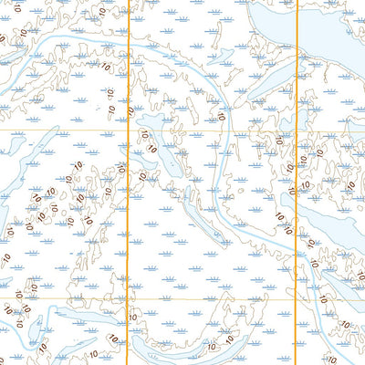 United States Geological Survey Kwiguk D-6 SE, AK (2020, 25000-Scale) digital map