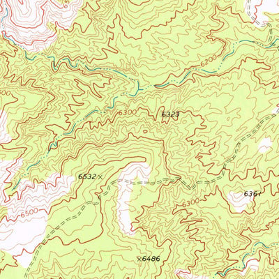 United States Geological Survey Kydestea Spring, AZ (1970, 24000-Scale) digital map
