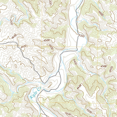 United States Geological Survey Kyle Creek, NE (2021, 24000-Scale) digital map