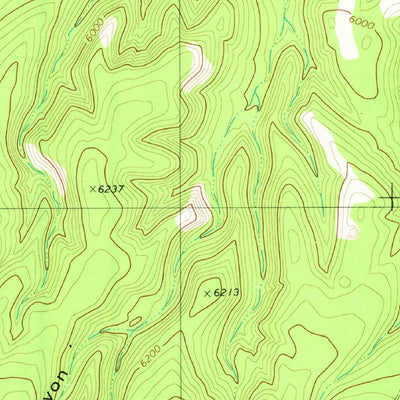 United States Geological Survey Kyle Harrison Canyon, NM (1981, 24000-Scale) digital map