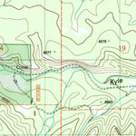 United States Geological Survey Kyle Harrison Canyon, NM (2004, 24000-Scale) digital map
