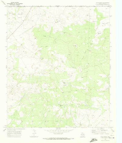 United States Geological Survey Kyle Ranch, TX (1969, 24000-Scale) digital map