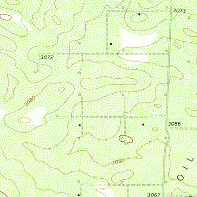 United States Geological Survey Kyle Ranch, TX (1969, 24000-Scale) digital map