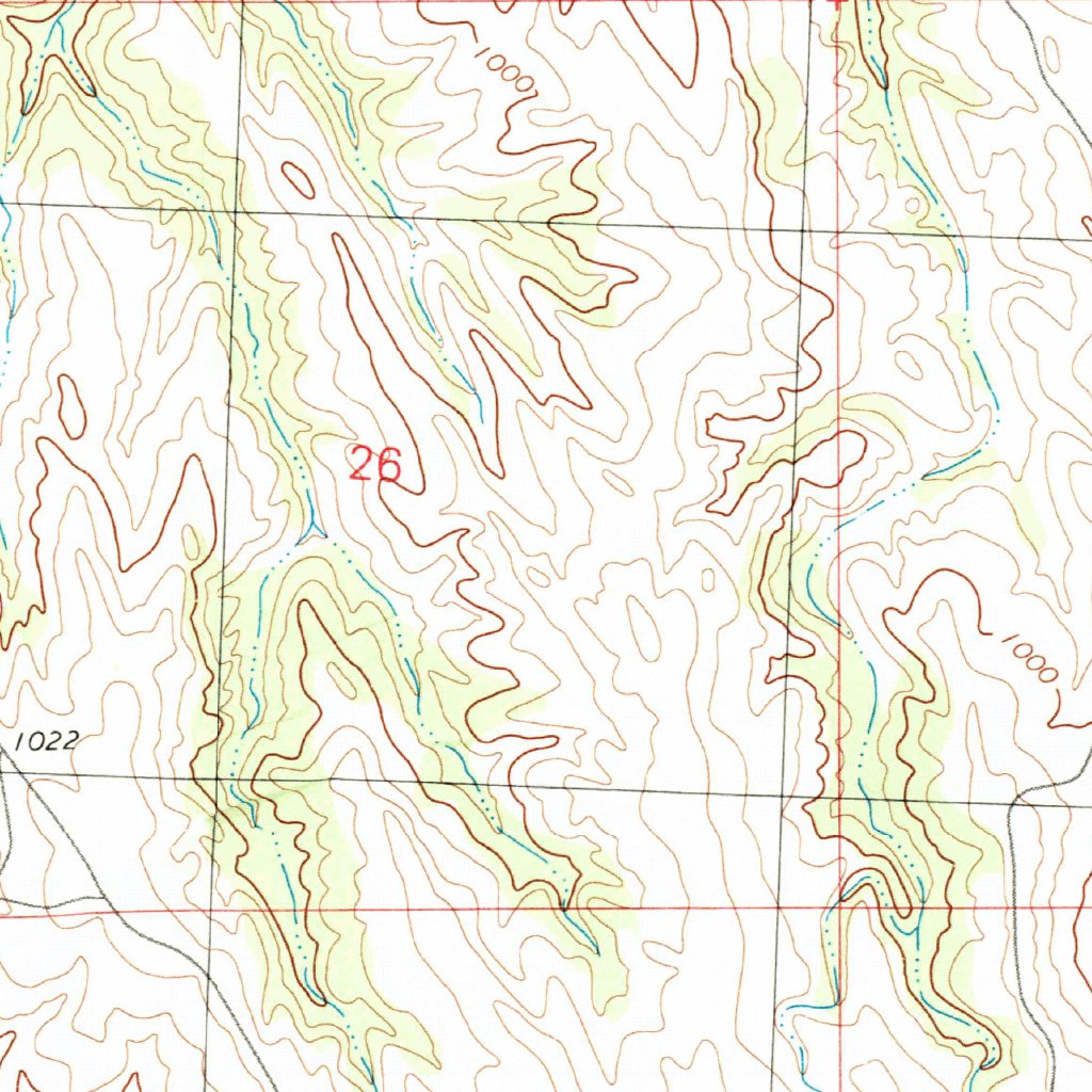 Kyle, SD (1981, 25000-Scale) Map by United States Geological Survey ...