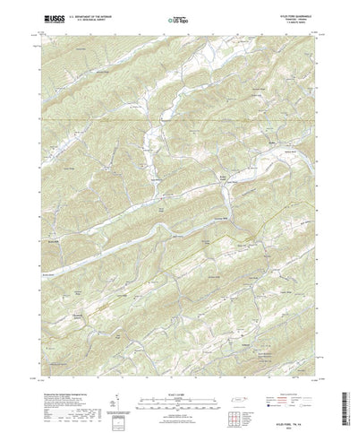 Kyles Ford, TN (2022, 24000-Scale) Map by United States Geological ...