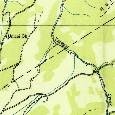 United States Geological Survey Kyles Ford, TN-VA (1935, 24000-Scale) digital map