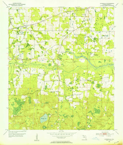 United States Geological Survey Kynesville, FL (1952, 24000-Scale) digital map