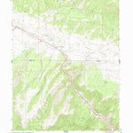 United States Geological Survey Kyune, UT (1969, 24000-Scale) digital map