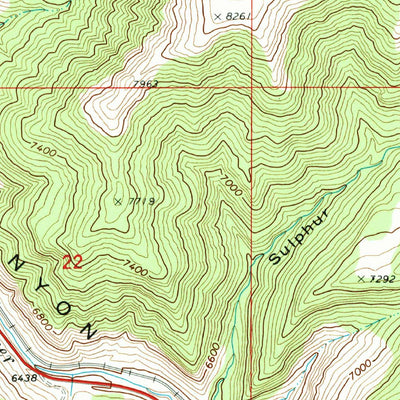 United States Geological Survey Kyune, UT (1969, 24000-Scale) digital map