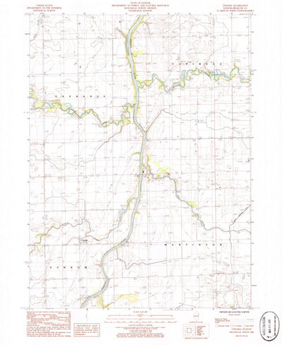 United States Geological Survey L'Erable, IL (1986, 24000-Scale) digital map