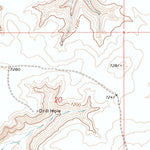 United States Geological Survey La Barge SE, WY (1969, 24000-Scale) digital map
