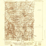 United States Geological Survey La Barge, WY (1936, 96000-Scale) digital map