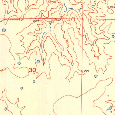 United States Geological Survey La Belle, MO (1951, 24000-Scale) digital map