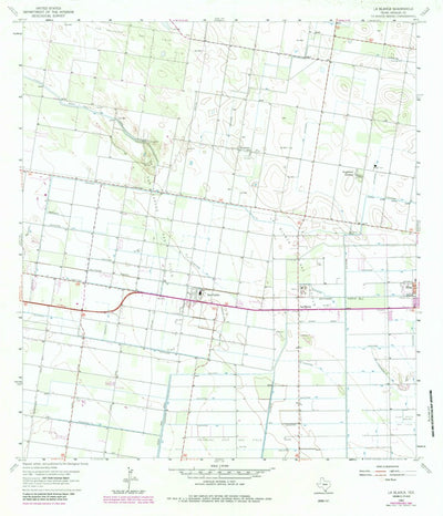United States Geological Survey La Blanca, TX (1963, 24000-Scale) digital map