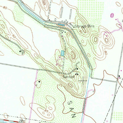 United States Geological Survey La Blanca, TX (1963, 24000-Scale) digital map