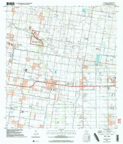 United States Geological Survey La Blanca, TX (2002, 24000-Scale) digital map