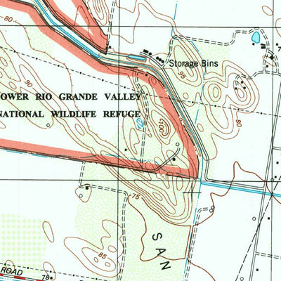 United States Geological Survey La Blanca, TX (2002, 24000-Scale) digital map