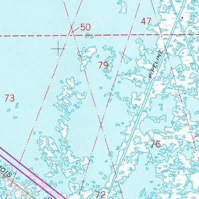United States Geological Survey La Branche, LA (1967, 24000-Scale) digital map