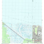 United States Geological Survey La Branche, LA (1992, 24000-Scale) digital map