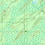 United States Geological Survey La Branche, MI (1989, 24000-Scale) digital map