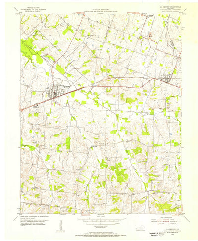United States Geological Survey La Center, KY (1954, 24000-Scale) digital map