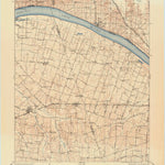 United States Geological Survey La Center, KY-IL (1928, 62500-Scale) digital map