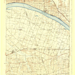 United States Geological Survey La Center, KY-IL (1932, 62500-Scale) digital map