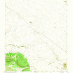 United States Geological Survey La Chata Crater, NM (1966, 24000-Scale) digital map