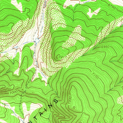 United States Geological Survey La Chata Crater, NM (1966, 24000-Scale) digital map