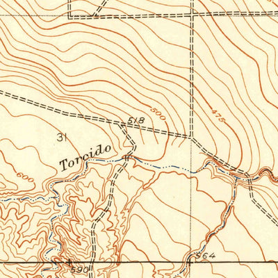 United States Geological Survey La Cima, CA (1930, 24000-Scale) digital map