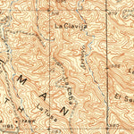 United States Geological Survey La Cima, CA (1930, 24000-Scale) digital map