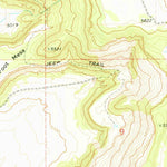 United States Geological Survey La Cinta Canyon, NM (1978, 24000-Scale) digital map