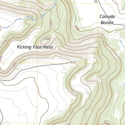 United States Geological Survey La Cinta Canyon, NM (2023, 24000-Scale) digital map