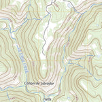United States Geological Survey La Cinta Canyon, NM (2023, 24000-Scale) digital map