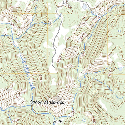 United States Geological Survey La Cinta Canyon, NM (2023, 24000-Scale) digital map