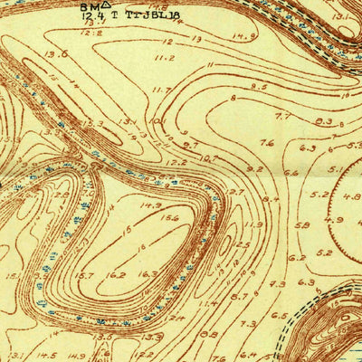United States Geological Survey La Coma, TX (1929, 24000-Scale) digital map