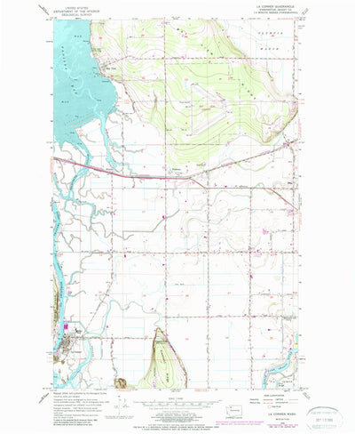 United States Geological Survey La Conner, WA (1956, 24000-Scale) digital map