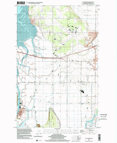 United States Geological Survey La Conner, WA (1998, 24000-Scale) digital map