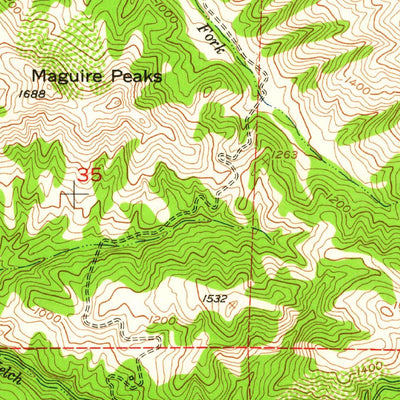 United States Geological Survey La Costa Valley, CA (1953, 24000-Scale) digital map