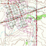 United States Geological Survey La Coste, TX (1958, 24000-Scale) digital map