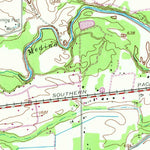 United States Geological Survey La Coste, TX (1958, 24000-Scale) digital map