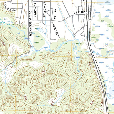 United States Geological Survey La Crescent, MN (2022, 24000-Scale) digital map