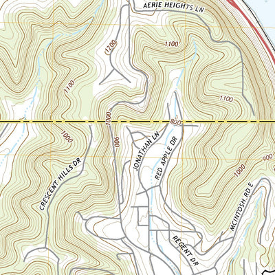United States Geological Survey La Crescent, MN (2022, 24000-Scale) digital map