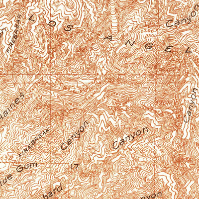 United States Geological Survey La Crescenta, CA (1933, 24000-Scale) digital map