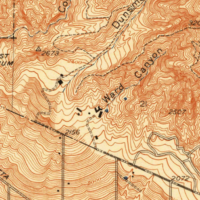United States Geological Survey La Crescenta, CA (1939, 20000-Scale) digital map