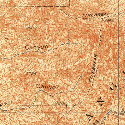 United States Geological Survey La Crescenta, CA (1939, 20000-Scale) digital map
